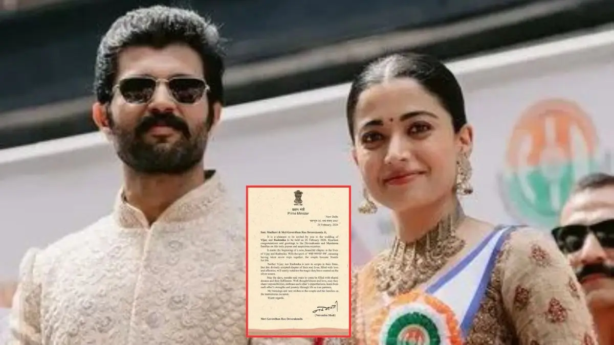 Wedding Of Virosh: PM Modi Congratulates Rashmika Mandanna-Vijay Deverakonda For 'New Chapter' PM Modi Wishes Rashmika Mandanna and Vijay Deverakonda On Wedding