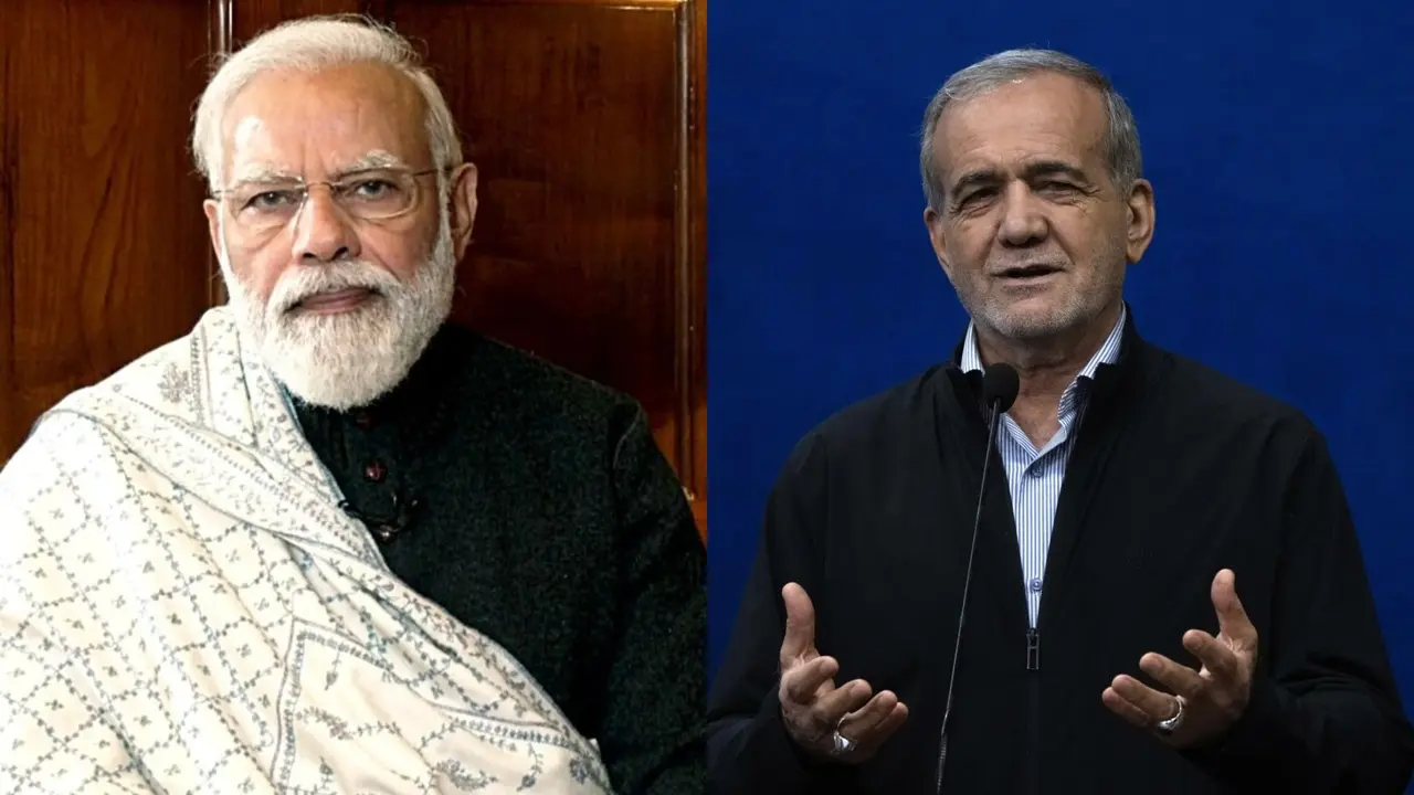 PM Modi with Iran President