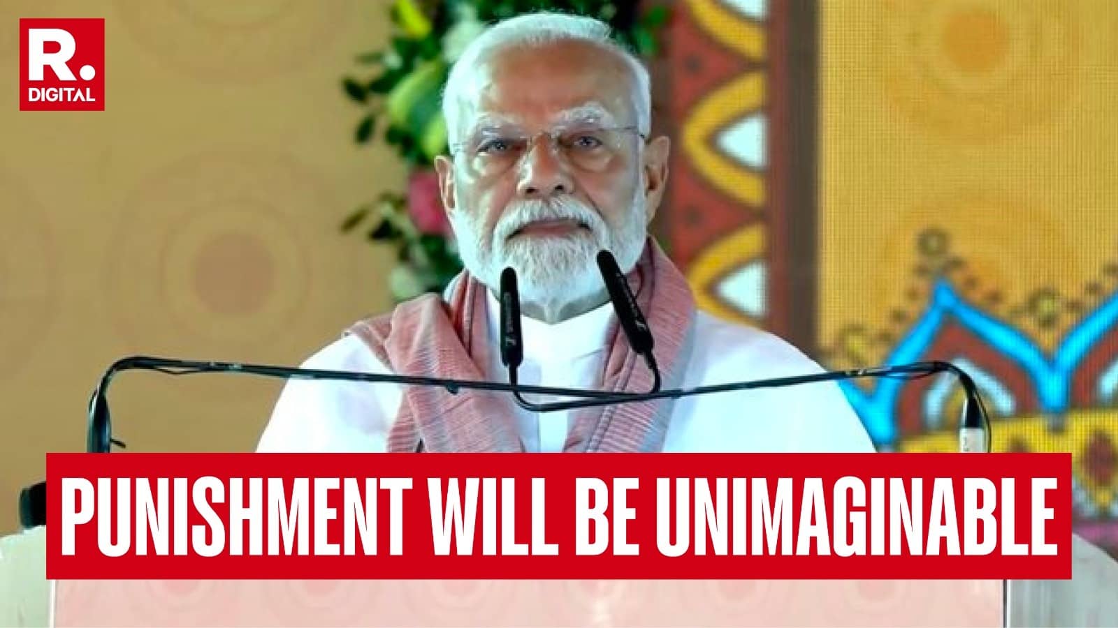 PM Modi’s Message To Terrorists 