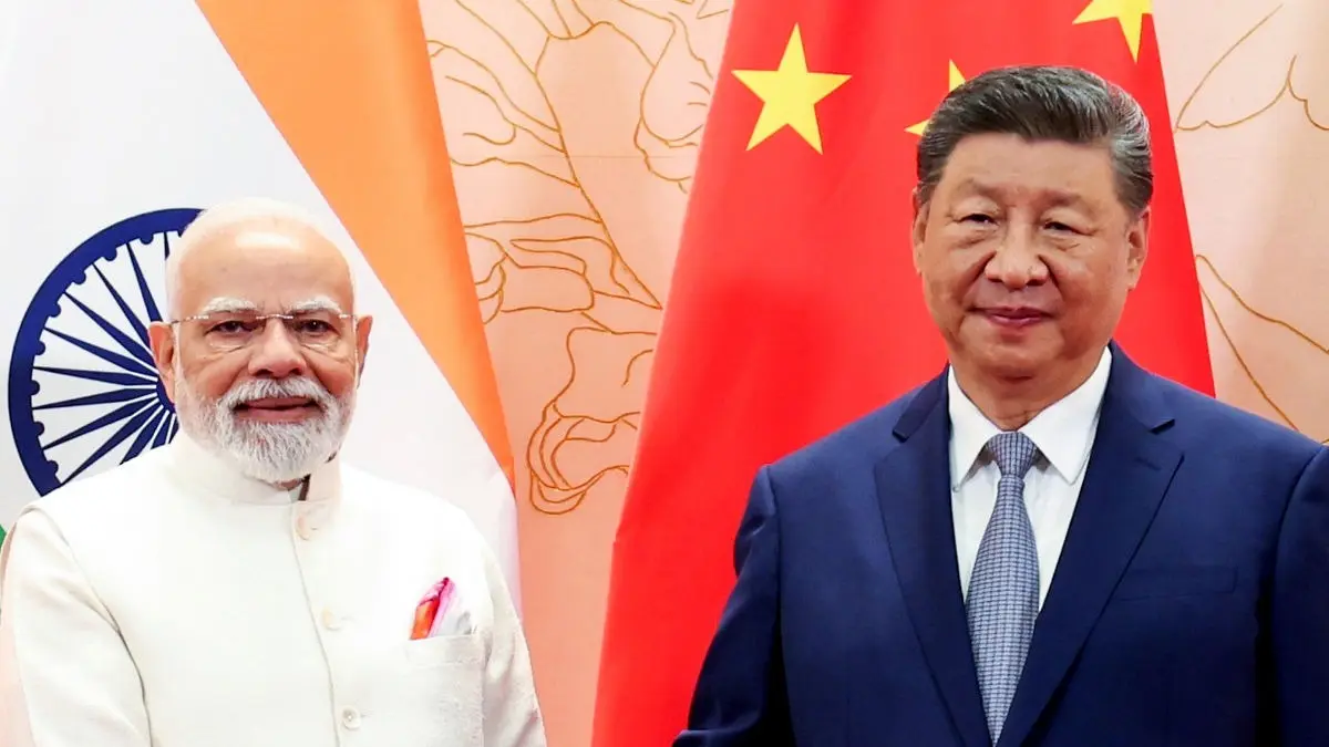 PM Narendra Modi alongside Chinese President Xi Jinping at SCO Summit in Tianjin, China