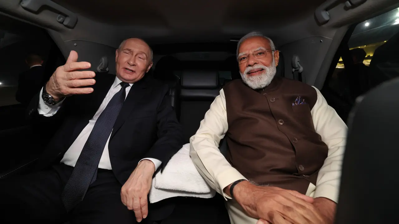 PM Narendra Modi and Russian President Vladimir Putin