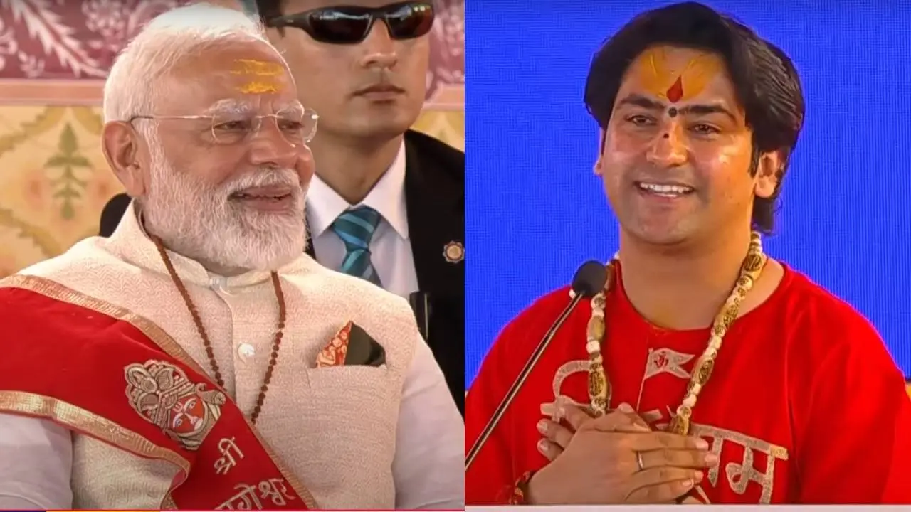 PM Narendra Modi-Dhirendra Shastri