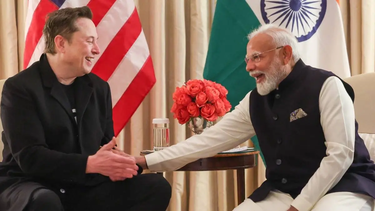 PM Narendra Modi-Elon Musk
