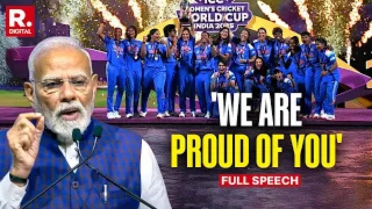 PM Narendra Modi Hails Indian Women’s Cricket Team Victory