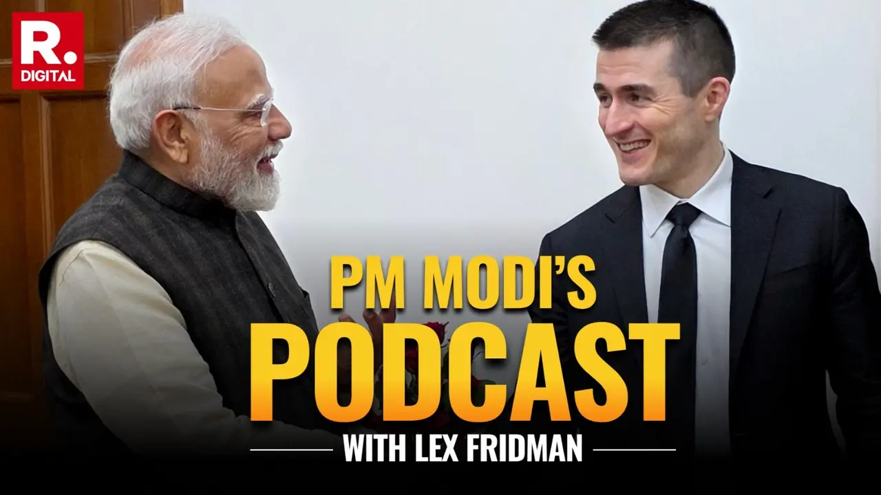 PM Narendra Modi Joins Lex Fridman for an Exclusive 3-Hour Podcast on Politics, AI, and Life Journey