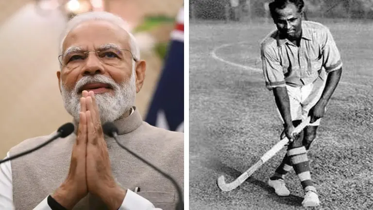 PM Narendra Modi Extends National Sports Day Wishes, Honors India's Hockey Legend Major Dhyan Chand PM Narendra Modi on National Sports Day