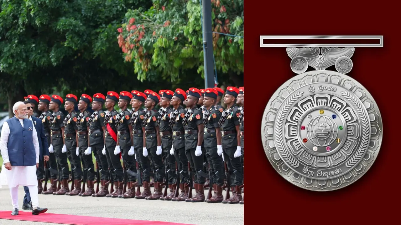 PM Narendra Modi receives Mithra Vibhushana award