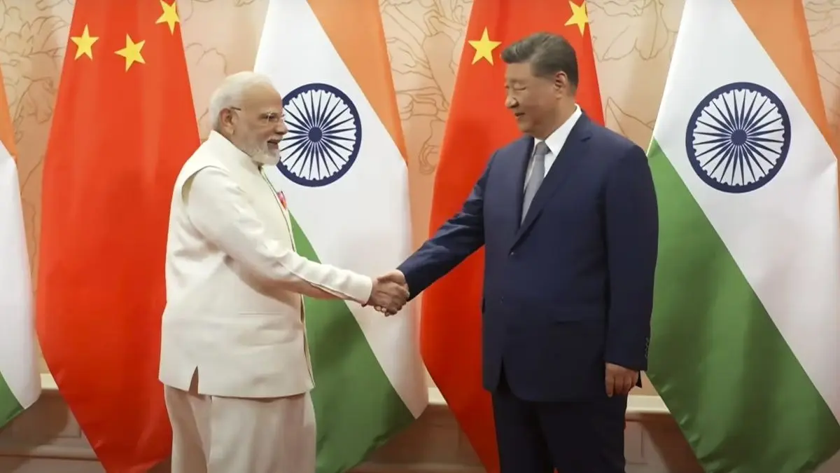 PM Narendra Modi's first bilateral interaction with Chinese President Xi Jinping concluded on a positive note in Tianjin, China on the sidelines of the largest SCO Summit.