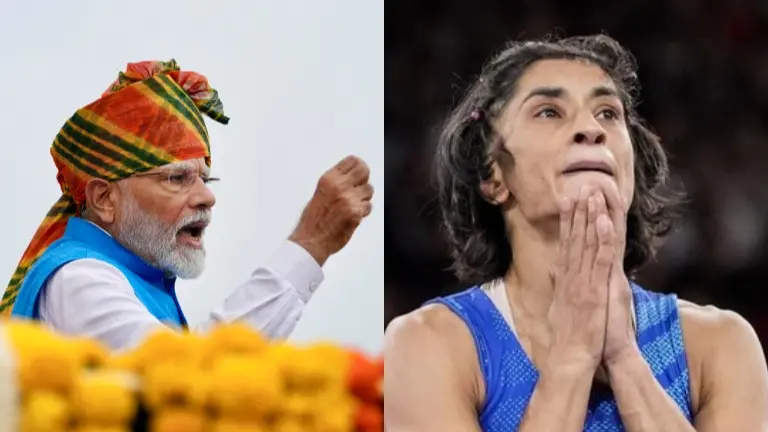 PM Narendra Modi, Vinesh Phogat