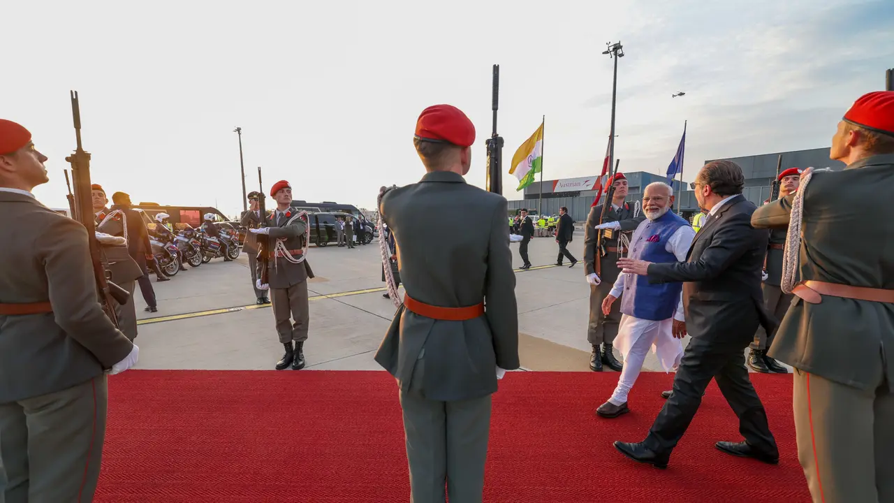 Ceremonial Reception, Lunch: Check What’s On PM Modi’s Itinerary During His Visit to Austria PM Modi in Austria