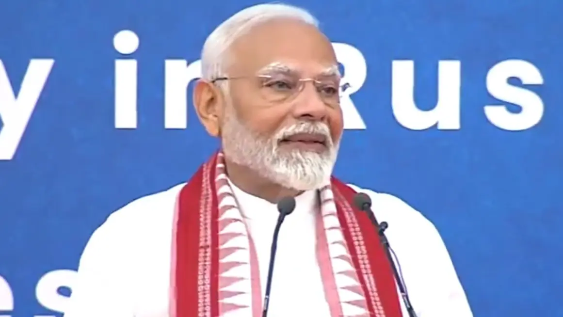 PM Modi Address to Indian Diaspora in Moscow