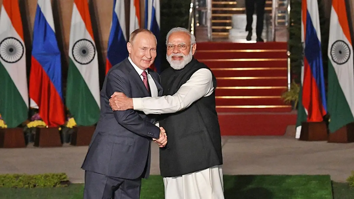PM Modi in Moscow