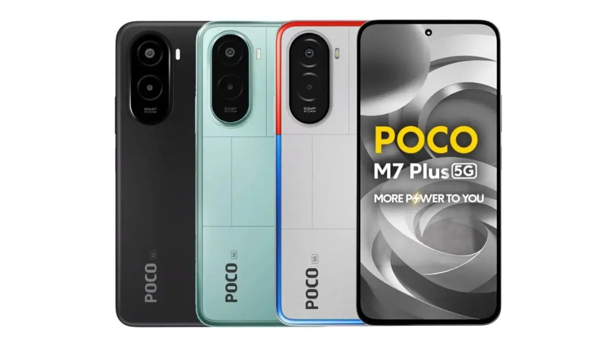 POCO M7 Plus With Snapdragon 6s Gen 3, 7000mAh Battery Launched poco m7 plus