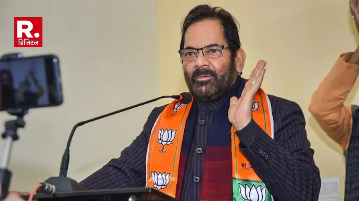 PoK will become a part of India- Mukhtar Abbas Naqvi