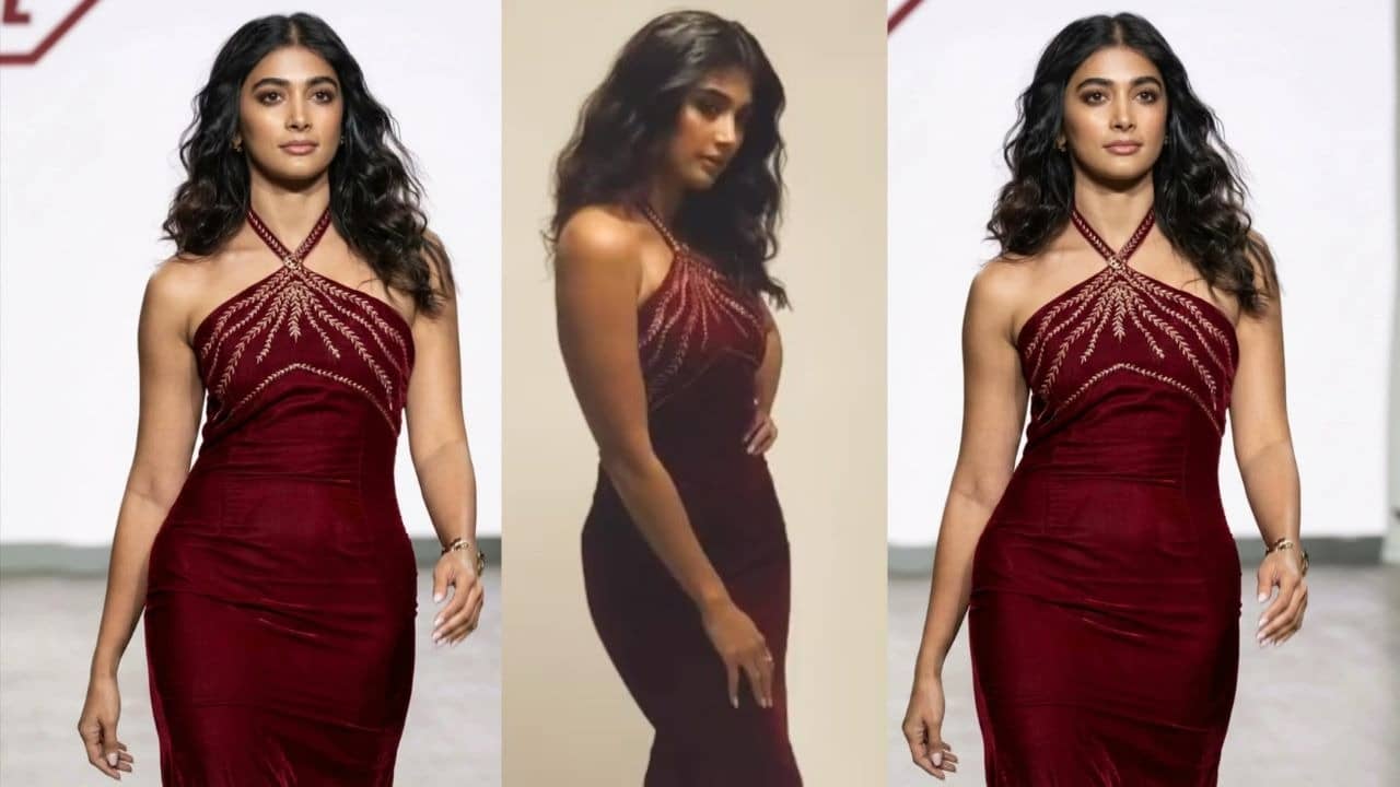 Pooja Hedge Turns Showstopper For Khushi Kumar At London Fashion Week 2026 | Photos