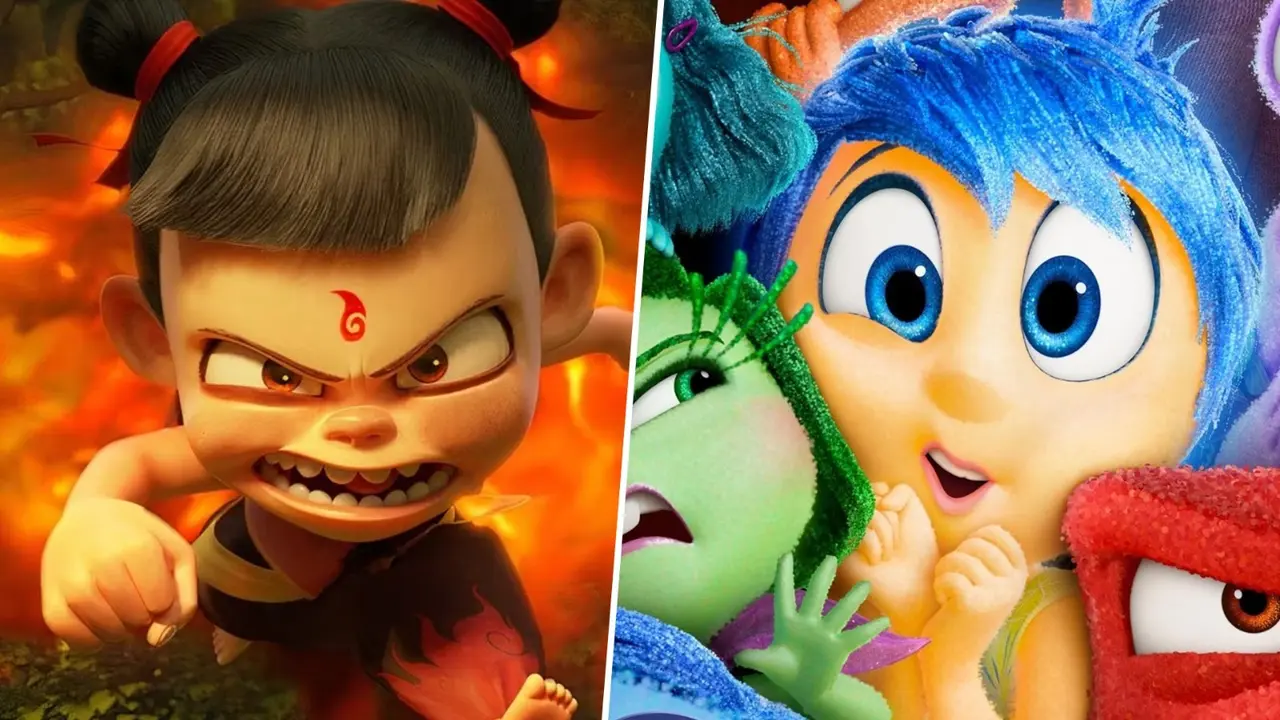 Ne Zha 2 Vs Inside Out 2: Chinese Animated Drama Dethrones Disney's Film To Become Highest Grosser Of All Time Poster of Ne Zha 2 and Inside Out 2