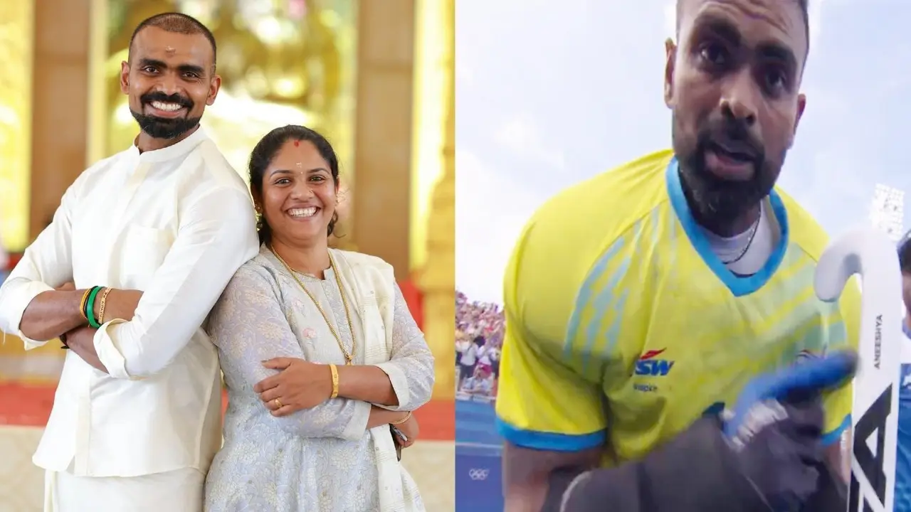 PR Sreejesh wife Aneeshya