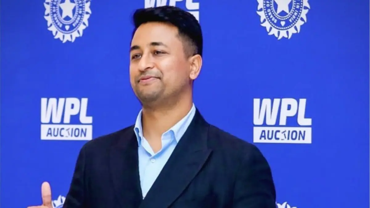 Pragyan Ojha at an event