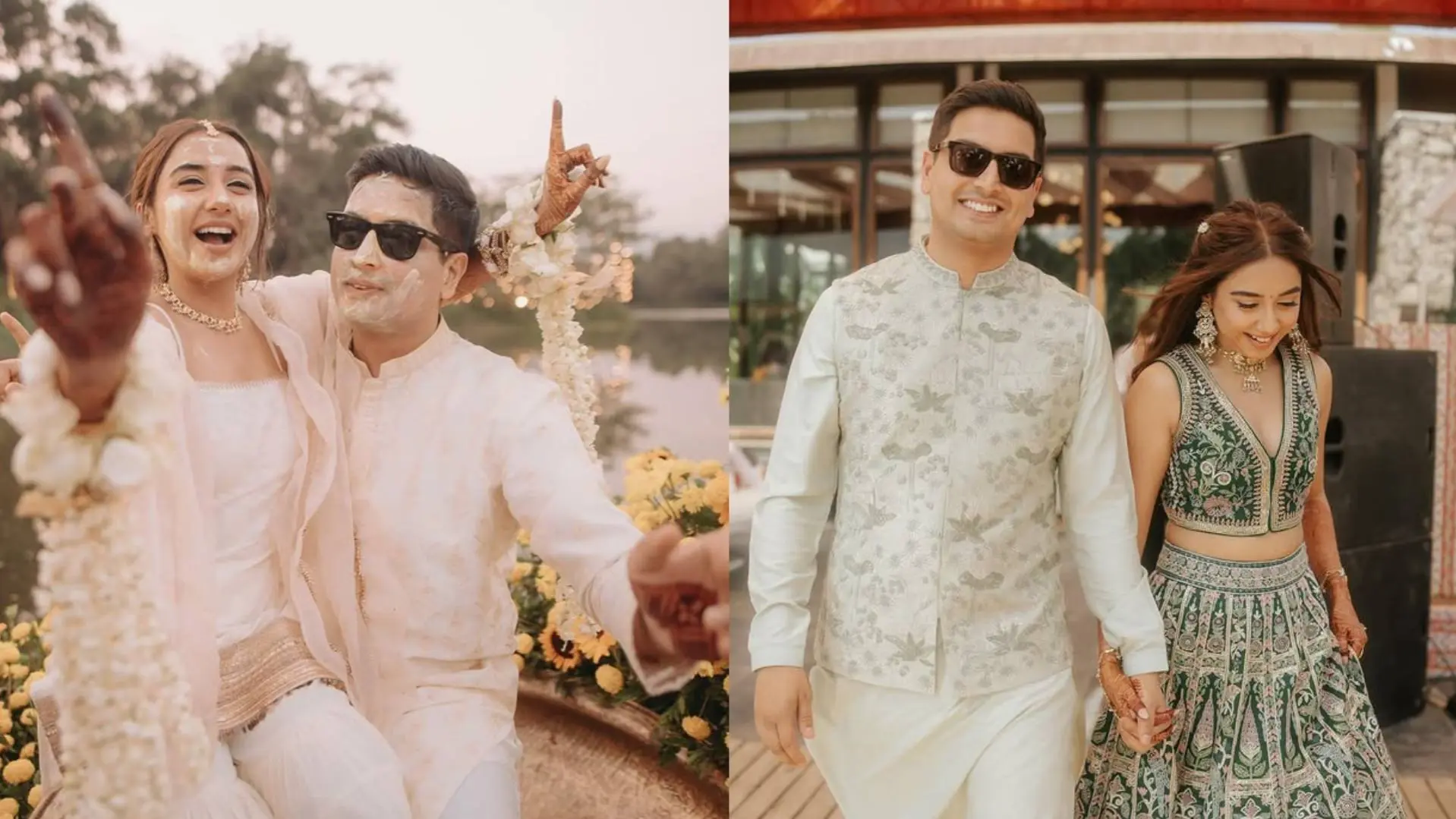 Prajakta Koli Pre-Wedding Ceremony