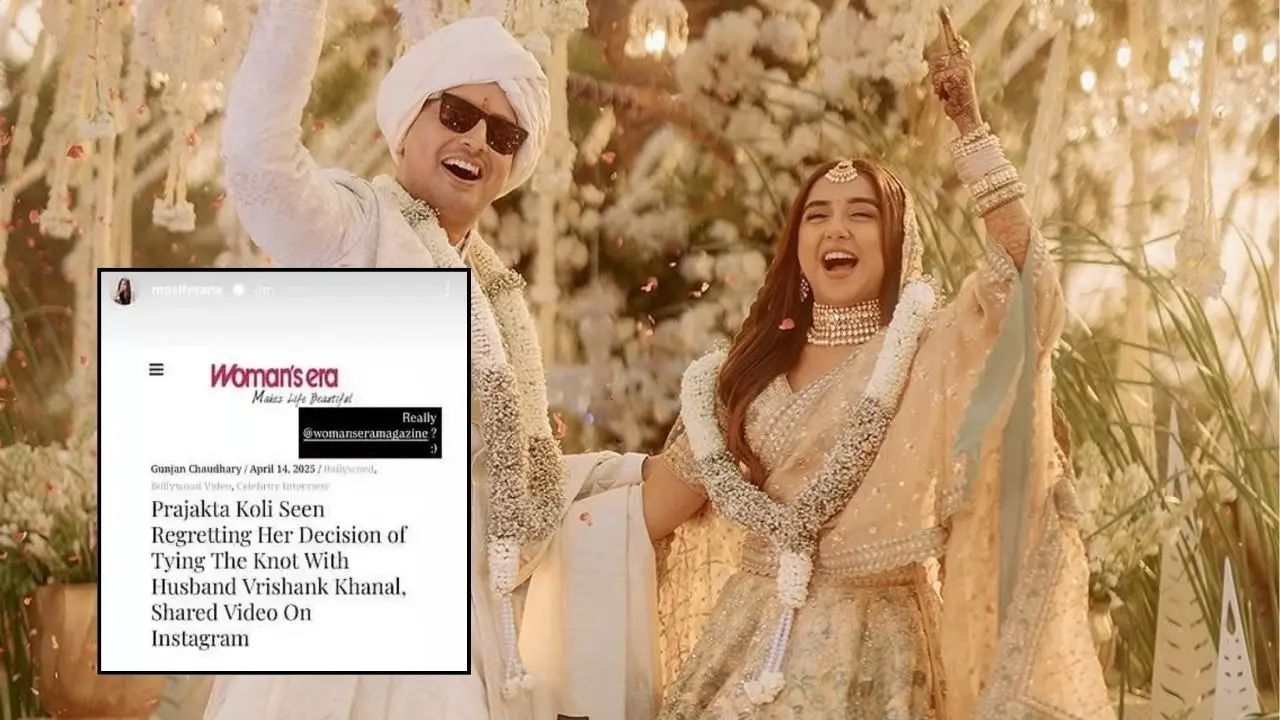 Prajakta 'Regrets' Marrying Vrishank? 'Mostly Sane' Clears The Air