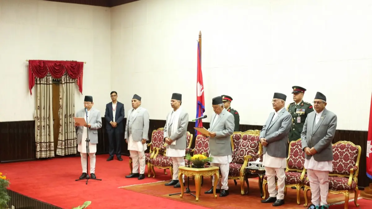 Prakash Man Singh Raut Sworn-In as Nepal’s New Chief Justice Prakash Man Singh Raut sworn-in as Nepal’s new Chief Justice