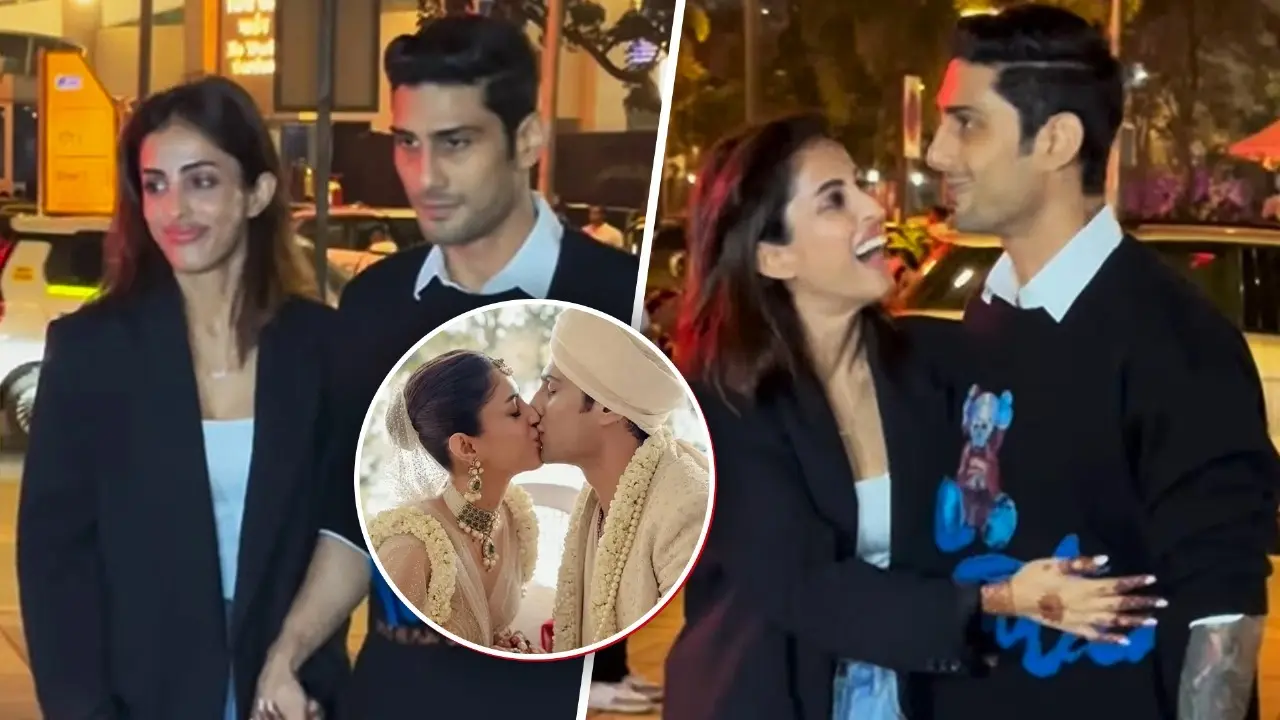 Prateik Babbar-Priya Banerjee Make First Appearance After Wedding, Newlyweds Pose Hand-in-Hand Amid Family Feud Prateik Babbar and Priya Banerjee step out for a dinner date