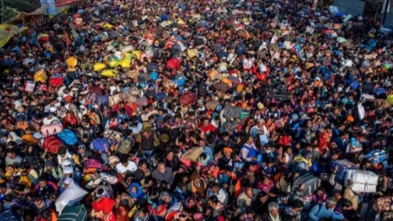Prayagraj's Sangam Station Temporarily Shut Amid Maha Kumbh Mela Rush