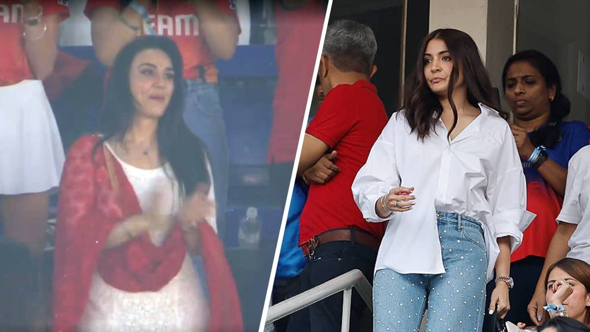 Preity Zinta and Anushka Sharma were present in the stands for the IPL Final