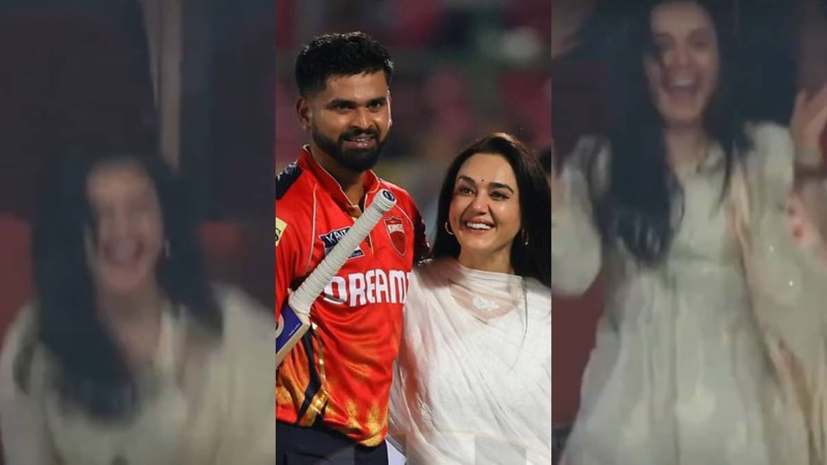 Preity Zinta Celebrates PBKS Win