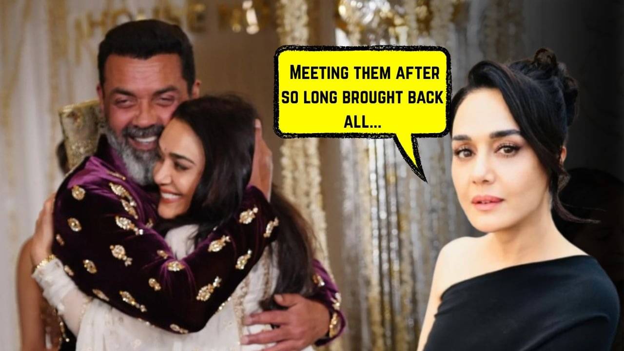 Preity Zinta Reacts To Soldier Reunion With Bobby Deol At Manish Malhotra's Diwali Party: Some Friendships Just Get Better...
