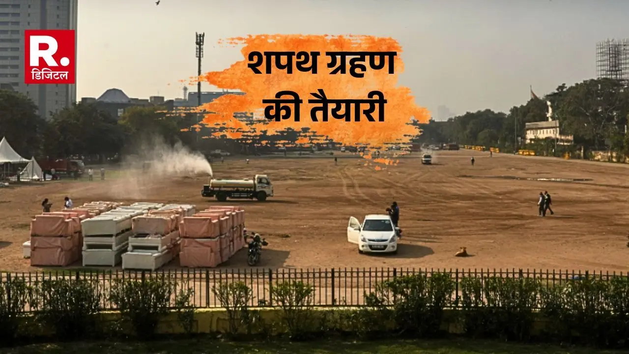 Preparations for Delhi CM's oath ceremony