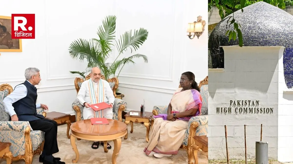 President meeting Amit Shah S Jaishankar Ministry of External Affairs called diplomats