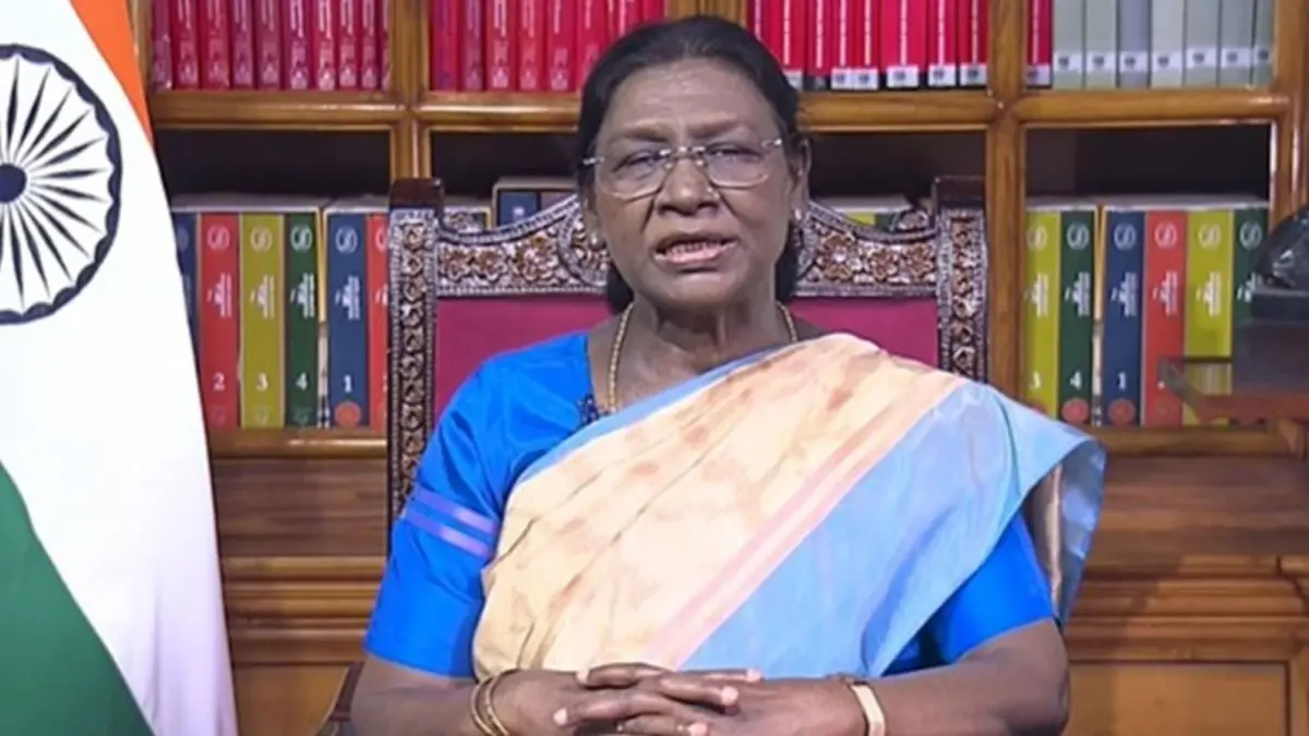 President Murmu Bats For Women's Participation in Country's Development on R-Day Eve Address