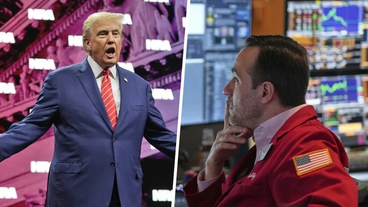 President Trump on share Market