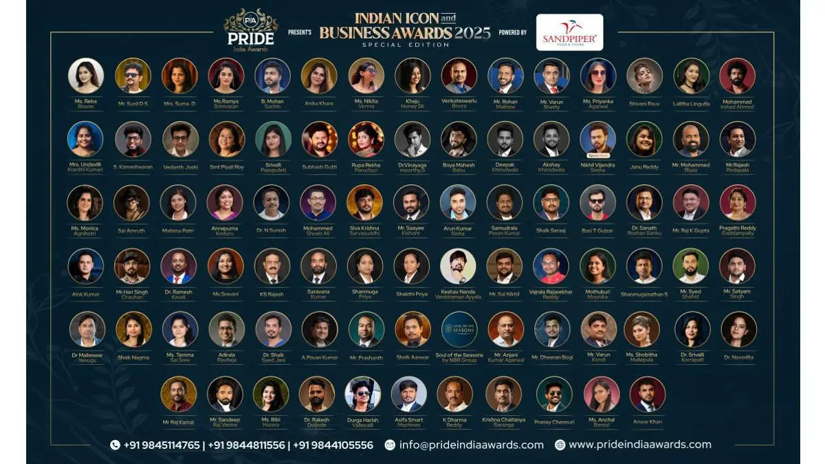 Pride India Awards 2025 Special Edition: India’s Leading Innovators, Entrepreneurs & Changemakers Honoured