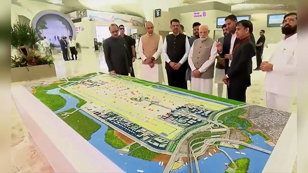Prime Minister Narendra Modi inaugurated the Navi Mumbai International Airport on Wednesday, marking a significant step toward easing congestion at the existing city airport.