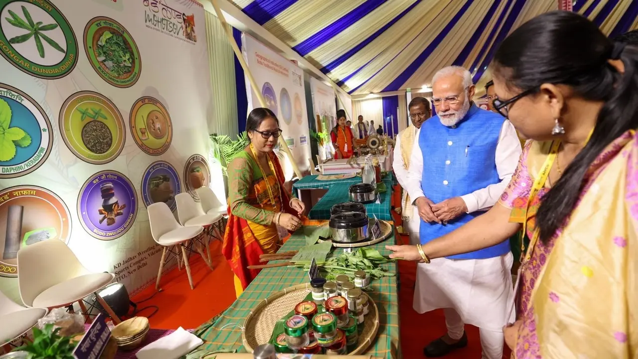 PM Modi Inaugurates Historic Bodoland Mahotsav, Marking New Era of Unity, Development For Bodos Prime Minister Narendra Modi inaugurates first-ever Bodoland Mahotsav in Delhi