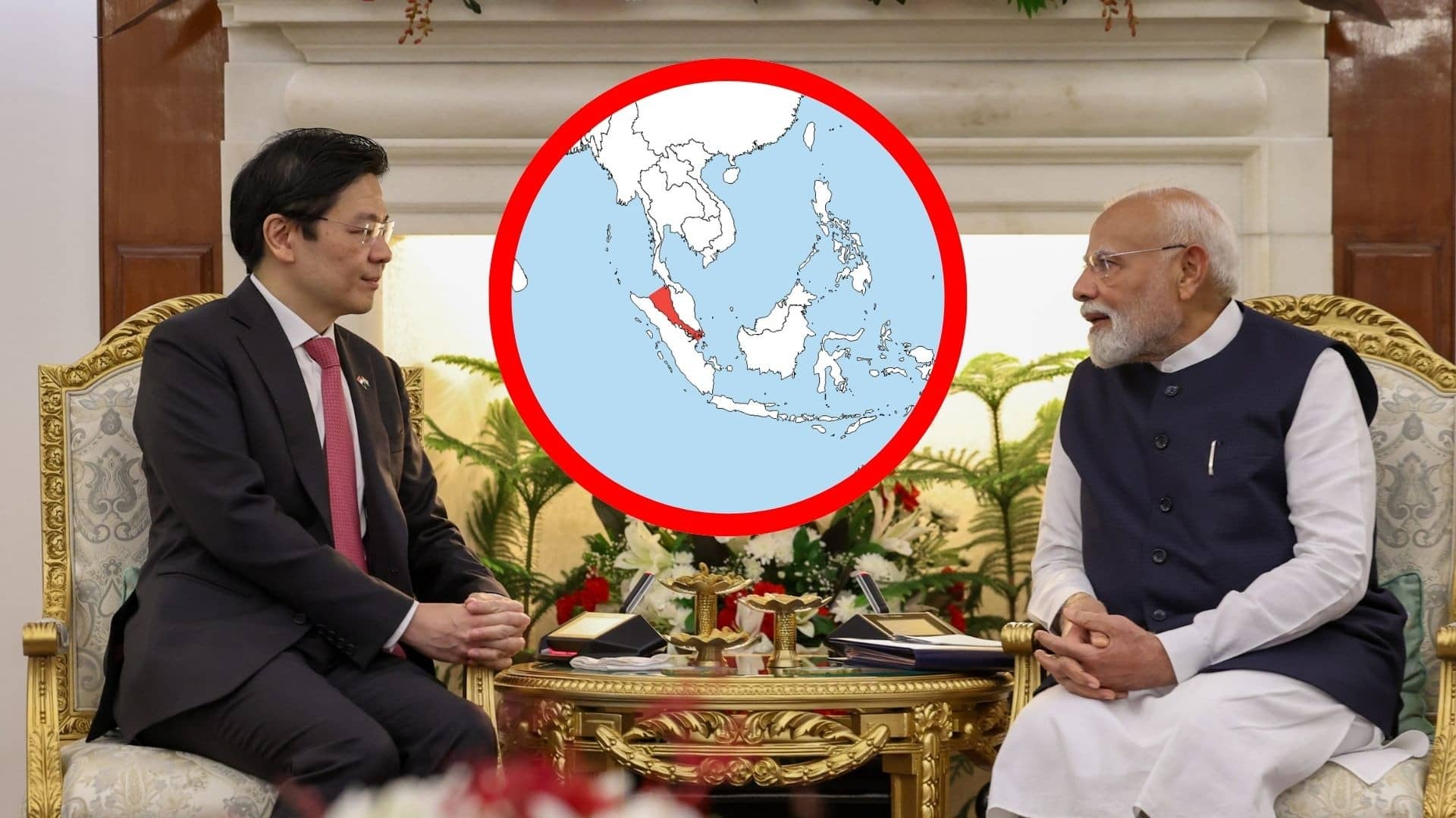 Prime Minister Wong and PM Modi