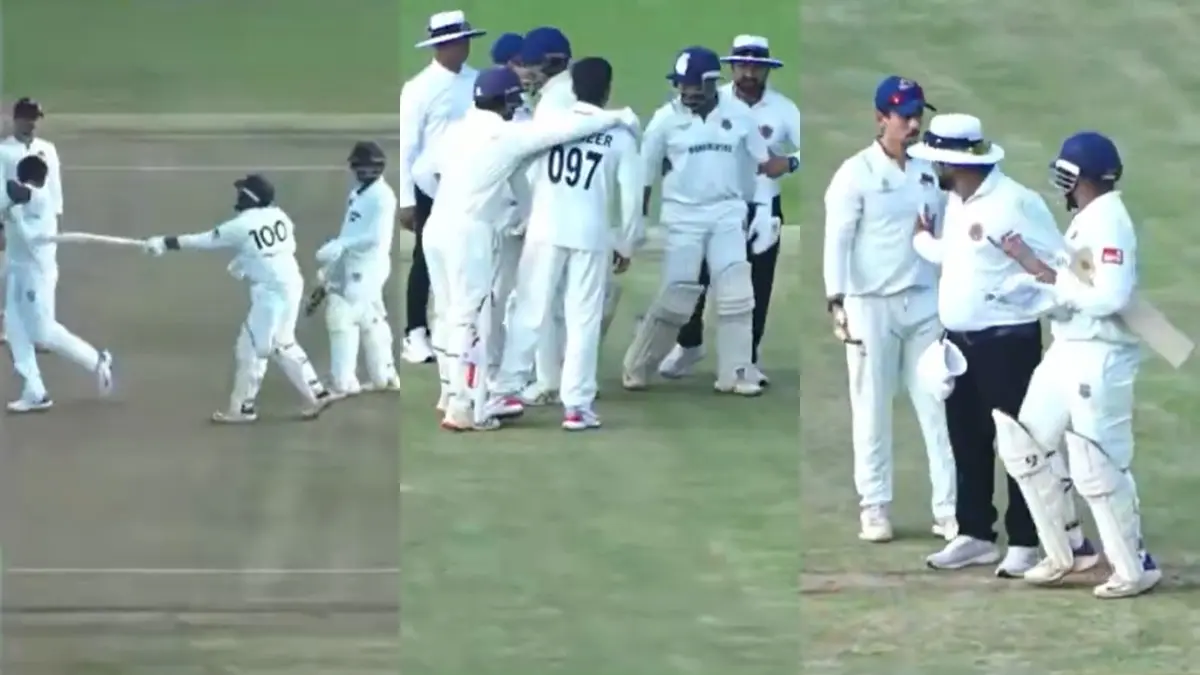 Prithvi Shaw Engaged In Heated Spat