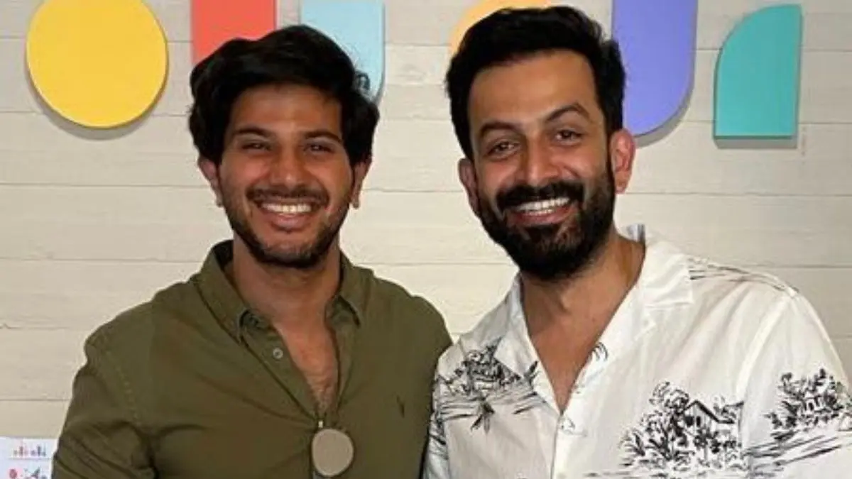 Prithviraj Sukumaran and Dulquer Salmaan