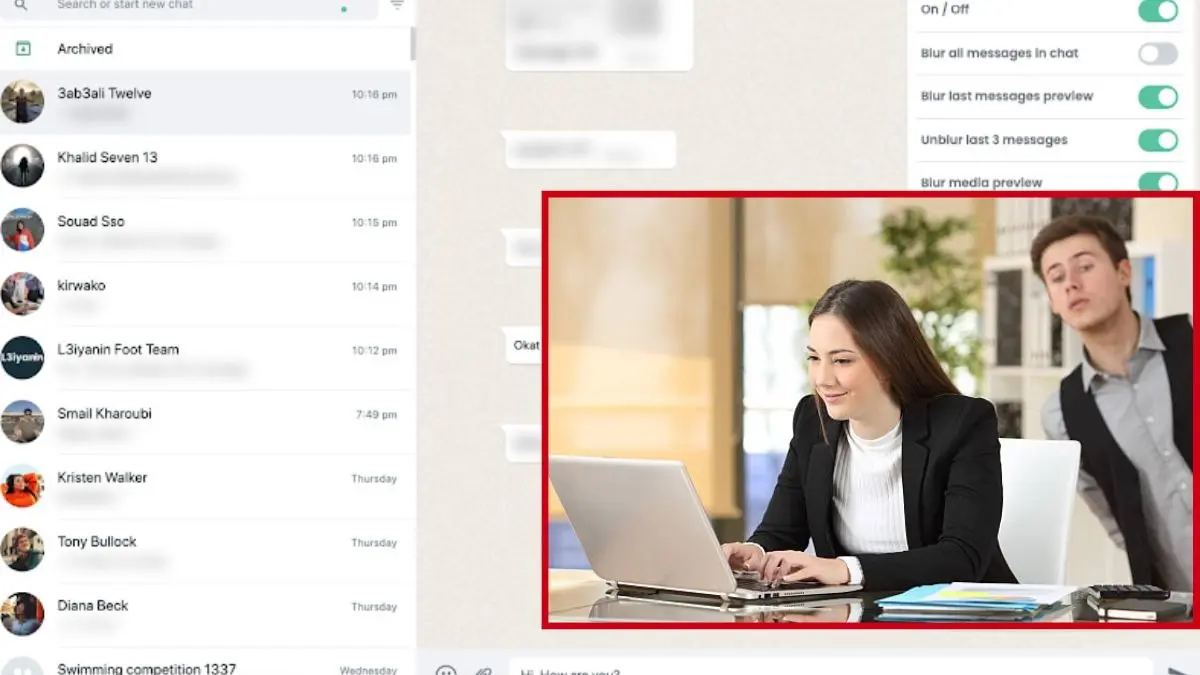 Privacy Extension For WhatsApp Web