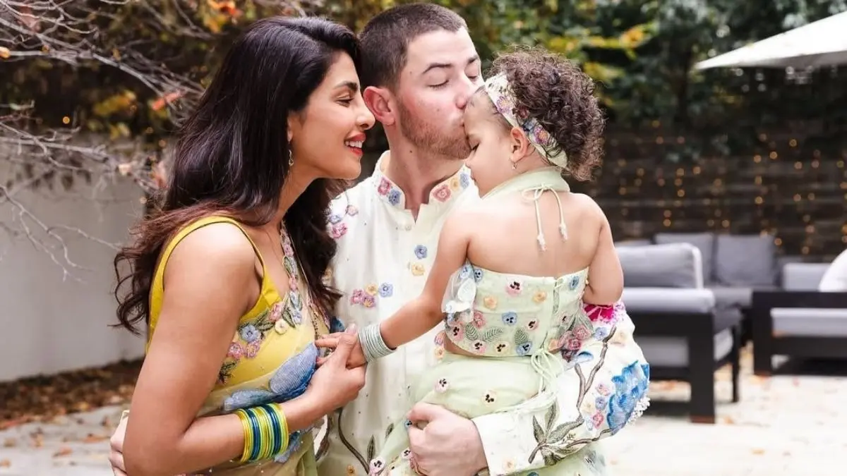 Priyanka Chopra Is In Disbelief As Malti Marie Turns 4; Actress Offers Peek Into Her Daughter's Mermaid-Themed Birthday Bash Priyanka Chopra and Nick Jonas with daughter Malti Marie