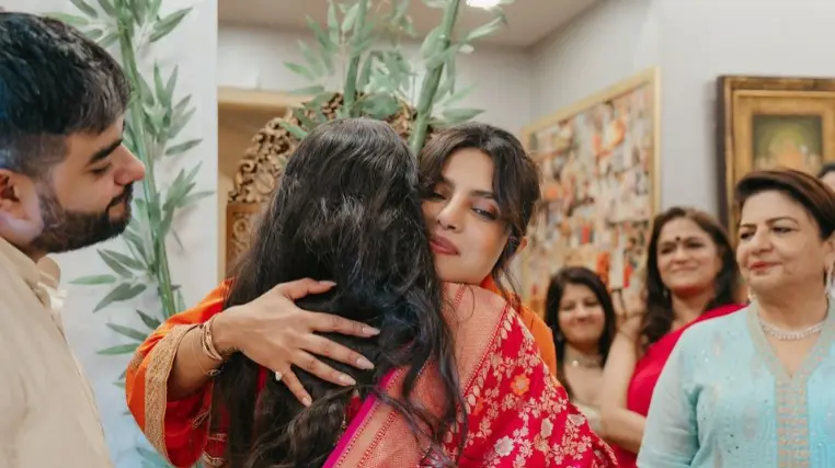 'Mimi Didi' Priyanka Chopra Welcomes Sister-in-law Neelam Upadhyaya To Family, Fans Miss Nick Jiju Priyanka Chopra at brother's wedding
