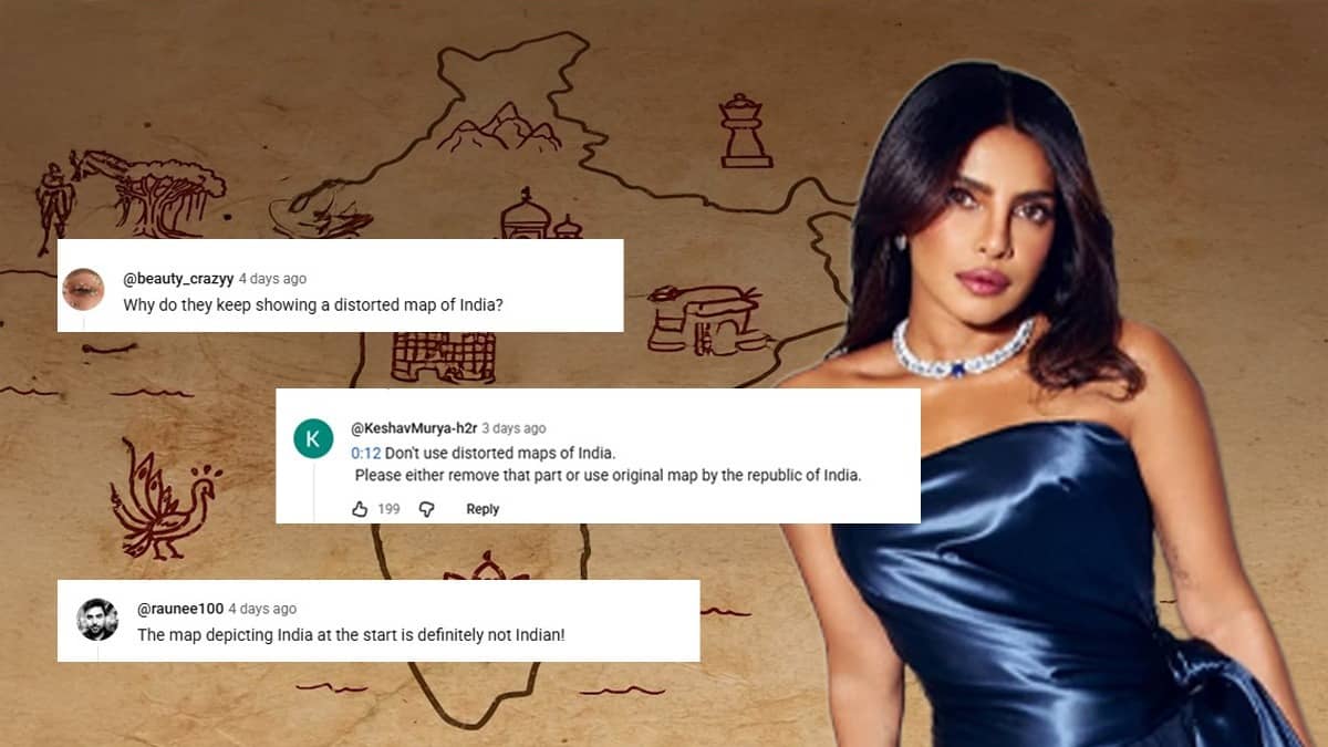 Priyanka Chopra: प्रियंका चोपड़ा के इंटरव्यू में दिखा भारत का गलत नक्शा, तो एक्ट्रेस के रिएक्शन पर भड़के लोग, सुनाई खरी-खोटी