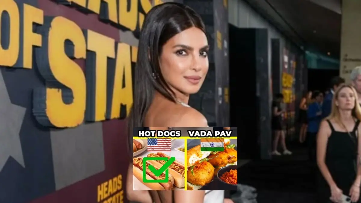 'Not-So-Desi-Girl' Priyanka Chopra Picks Hot Dogs Over Vada Pav | Watch Priyanka Chopra picks hot dogs over vada pav
