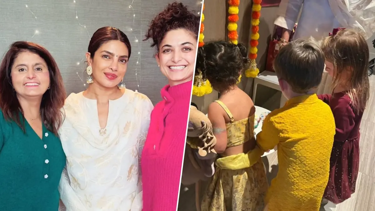 प्रियंका चोपड़ा की बेटी मालती ने की दिवाली पार्टी, नन्हे दोस्तों संग ऐसे किया सेलिब्रेट, एक्ट्रेस ने दिखाई झलक Priyanka Chopra's Diwali celebration
