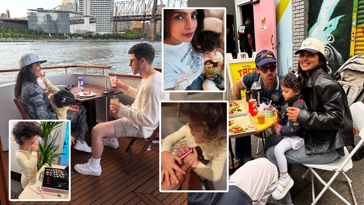 Malti Marie Chopra Is Learning From Mom Priyanka Chopra, Tries Makeup And Nail Extensions On New York Trip Priyanka Chopra's May Dump
