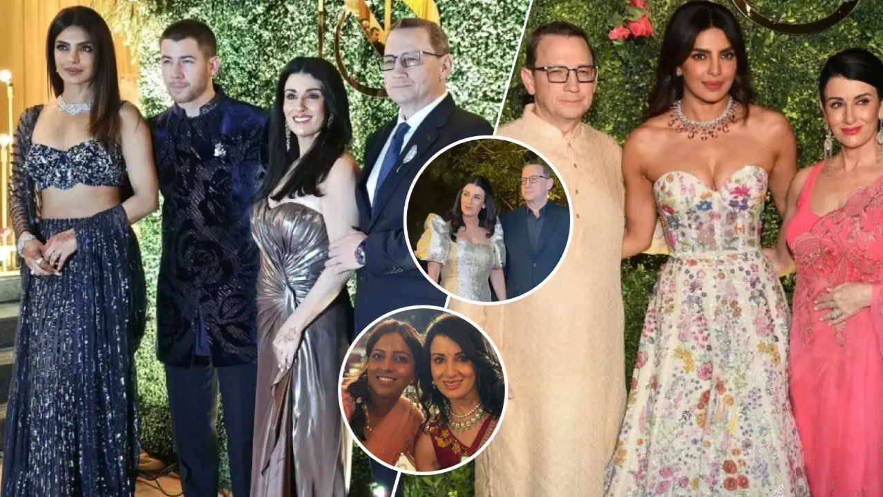 From 6-Year-old Saree To Strapless Metallic Gown: Priyanka Chopra's MIL Denise Jonas' Wedding Looks Are Definite Head Turners Priyanka Chopra's mother-in-law hs flown to India to attend the atress' brother's wedding