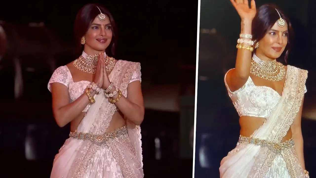 Priyanka Chopra Shines Like Royalty at GlobeTrotter Event, Stunning Fans in White Lehenga