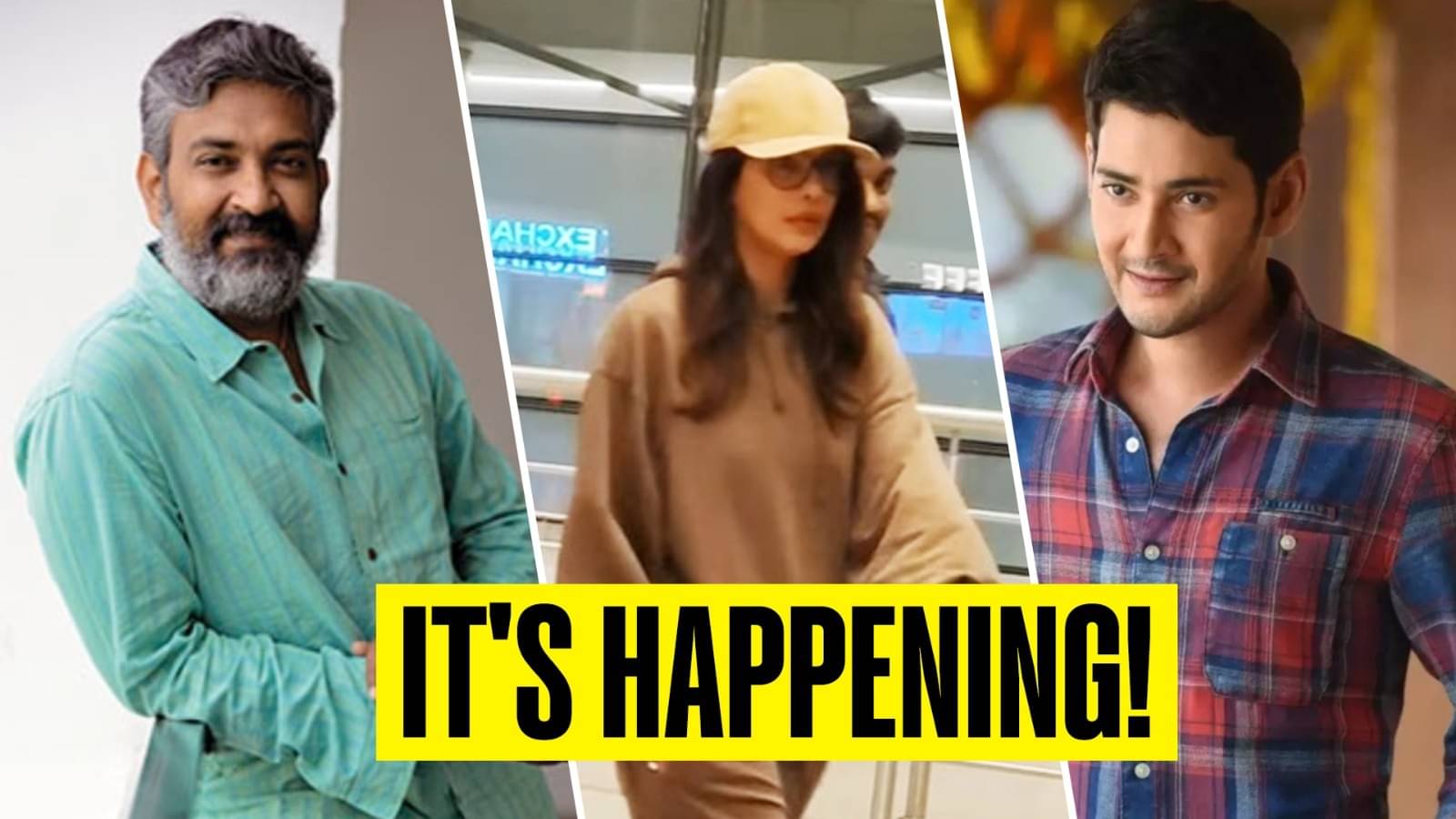 Priyanka Chopra Spotted in Hyderabad Airport for SS Rajamouli's SSMB29 Shoot